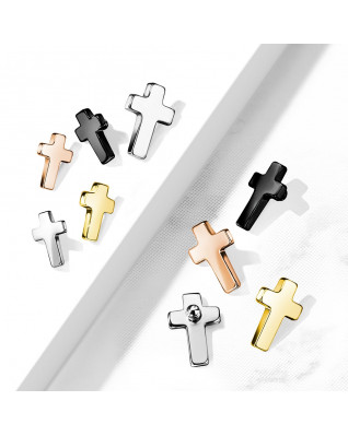 Čierny náhradný krížik k labrete