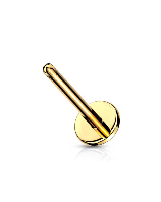 Pozlátená náhradná labreta 1,2 mm