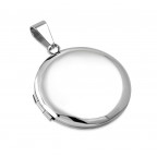 Oceľový prívesok - medailón otvárací kruh