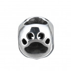 Navliekací oceľový prívesok korálek