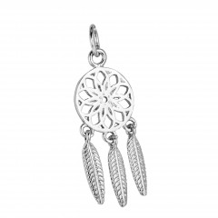 Strieborný prívesok lapač snov
