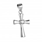 Strieborný prívesok krížik