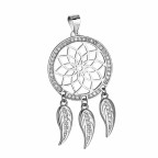 Strieborný prívesok - lapač snov