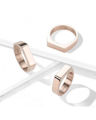 Oceľový prsteň s možnosťou rytiny