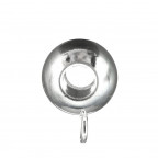 Navliekací oceľový prívesok korálik s očkom