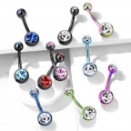 Piercing do pupku banánik