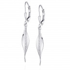 Visiace náušnice so zirkónmi