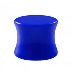 Akrylátový plug do ucha modrý