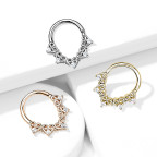 Helix / cartilage / tragus piercing 1,0 x 8 mm