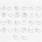 Oceľový komponent - iniciál - písmeno