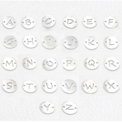 Oceľový komponent - iniciál - písmeno