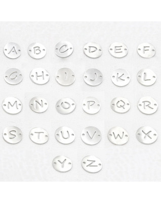 Oceľový komponent - iniciál - písmeno