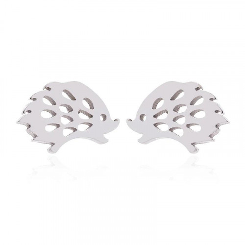 Oceľové náušnice JEŽCI