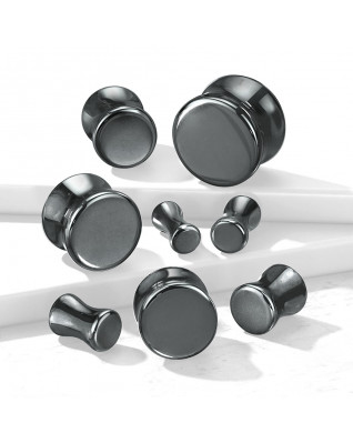 Plug do ucha - Hematit