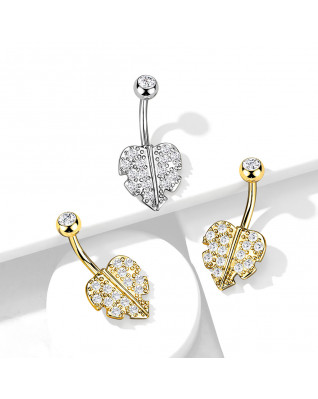 Piercing do pupku - lístok