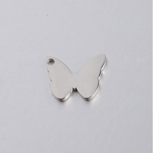 Oceľový prívesok - motýlik