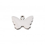 Oceľový prívesok - motýlik