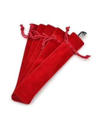 Semišové vrecko na pero