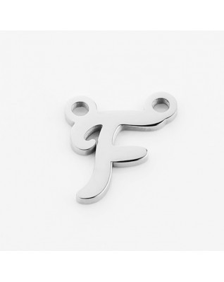 Oceľový prívesok písmeno - iniciála