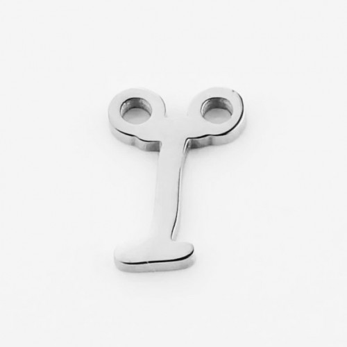 Oceľový prívesok písmeno - iniciála