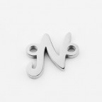 Oceľový prívesok písmeno - iniciála