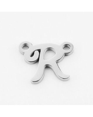 Oceľový prívesok písmeno - iniciála