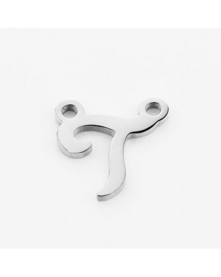 Oceľový prívesok písmeno - iniciála