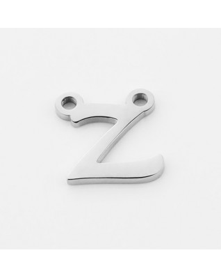 Oceľový prívesok písmeno - iniciála