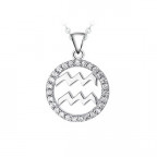 Strieborný prívesok - znamenie horoskopu