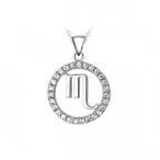 Strieborný prívesok - znamenie horoskopu