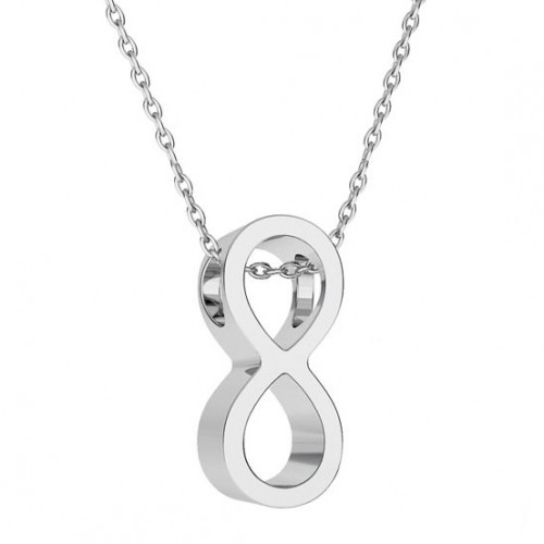 Strieborný prívesok korálik INFINITY