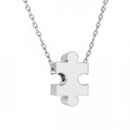 Strieborný prívesok korálek PUZZLE