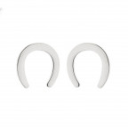 Oceľové náušnice PODKOVY