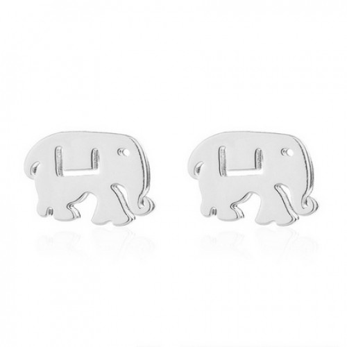 Oceľové náušnice SLONI