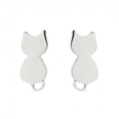Oceľové náušnice MAČIČKY