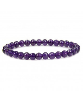 Korálkový náramok ametyst