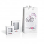 Červený náramok proti uhranutiu s okrúhlym zirkónom