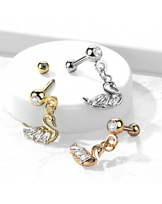 Cartilage piercing do ucha - labuť