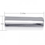 Oceľový magnetický uzáver na náramok/náhrdelník, 5 mm