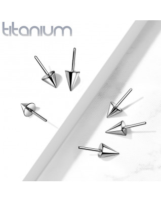 Hrot na PUSH IN piercingu TITAN