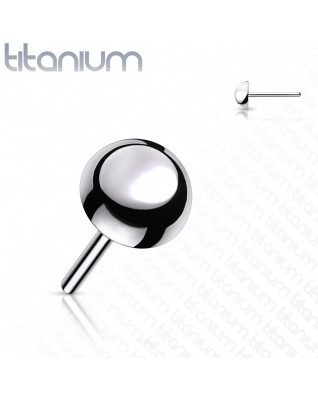 Polguľôčka k PUSH IN piercingu TITAN