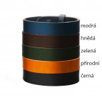 Pánsky kožený náramok modrý