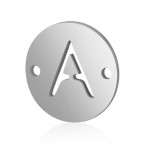 Oceľový komponent - písmeno - iniciál