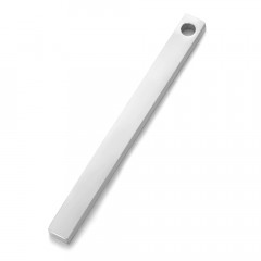 Oceľová doštička - hranolček s otvorom