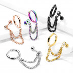 Náušnice + cartilage piercing do ucha