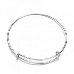 Oceľový náramok pre prívesky