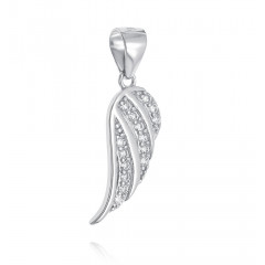 Strieborný prívesok anjelské krídlo