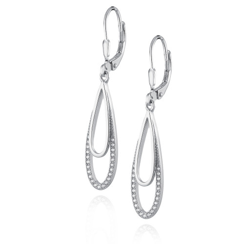 Dámske strieborné náušnice