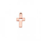 Pozlátený oceľový komponent - krížik