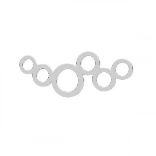 Strieborný komponent - prívesok s kolieskami